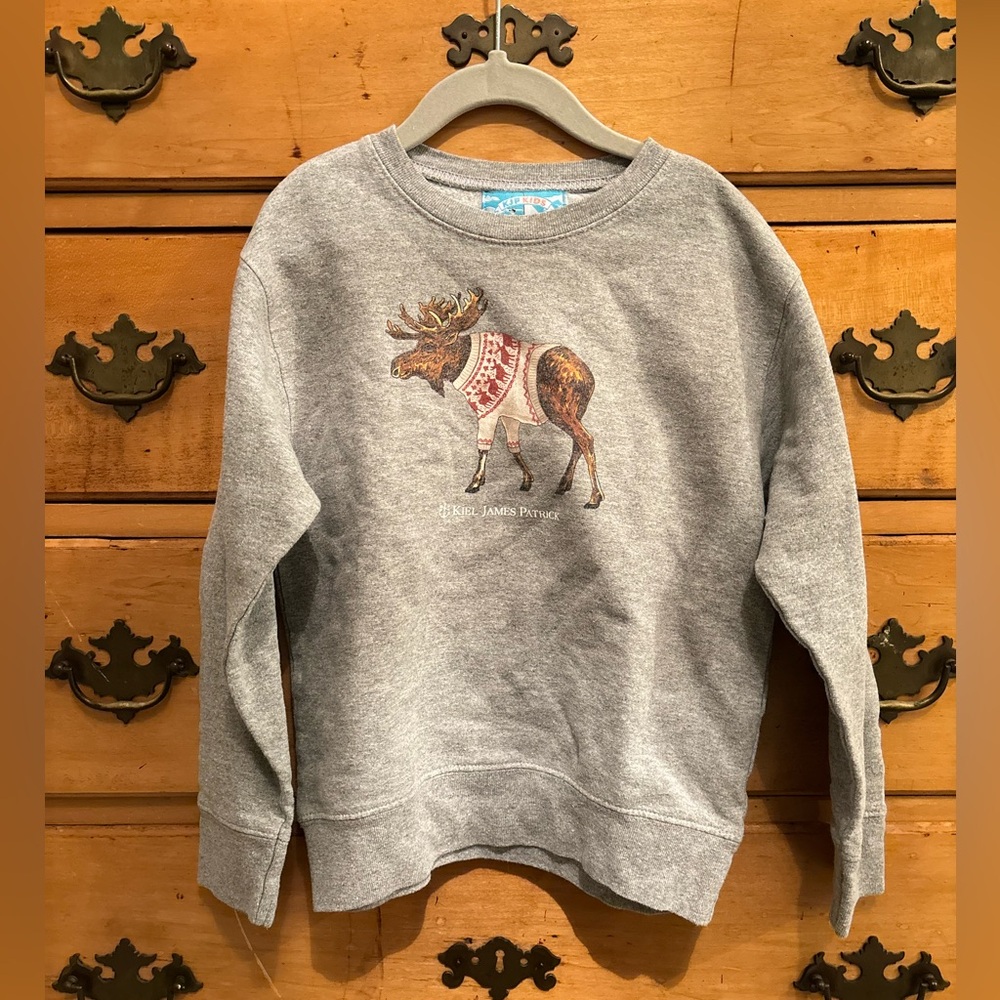 KJP kids moose sweatshirt size 8 youth